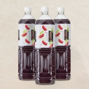 빨간맛 오미자청 대용량 1.5L